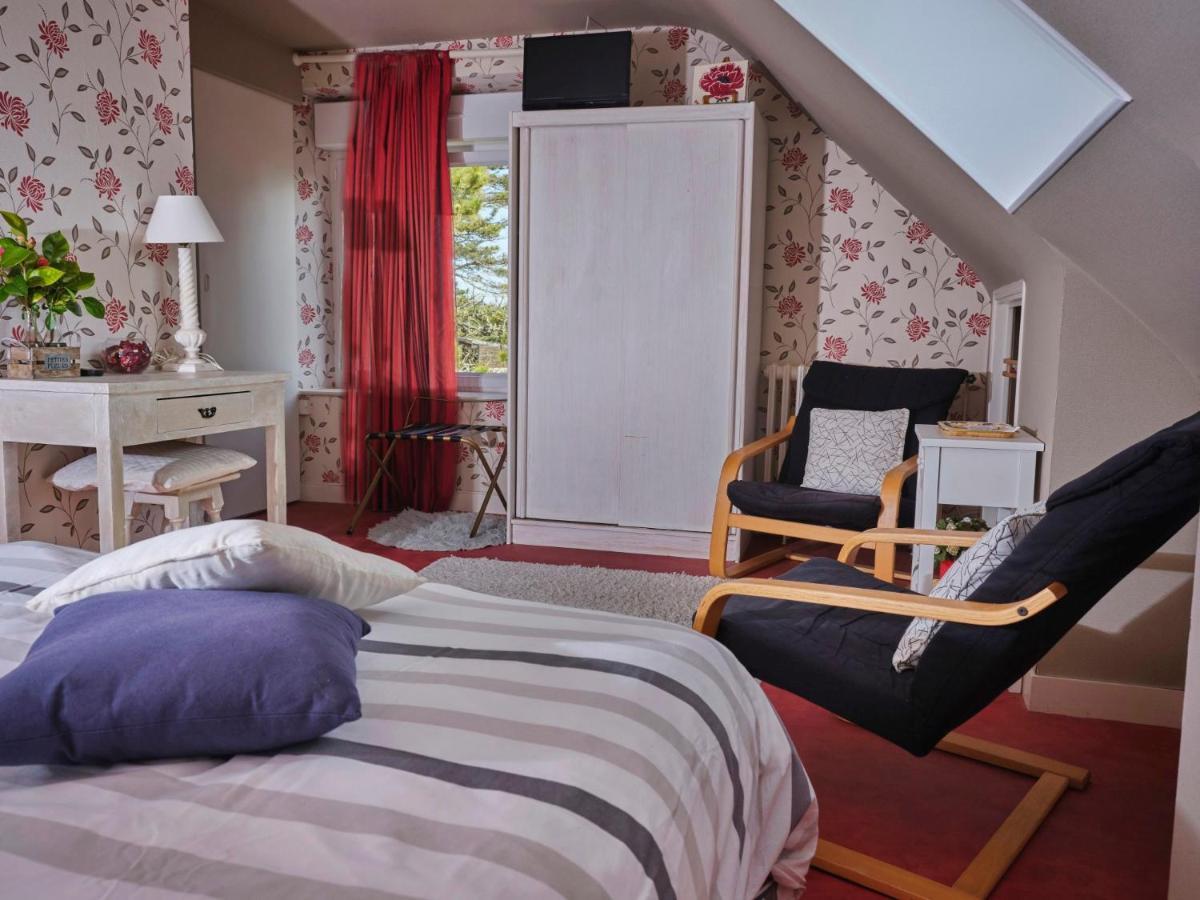 Bed and Breakfast Les Roses Santec Exterior foto